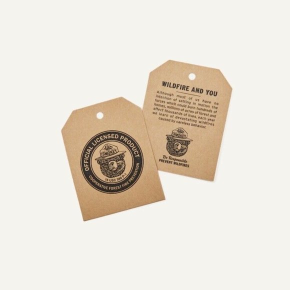 Filson Smokey Bear Cotton Blanket - New With Tags - Picture 4 of 4